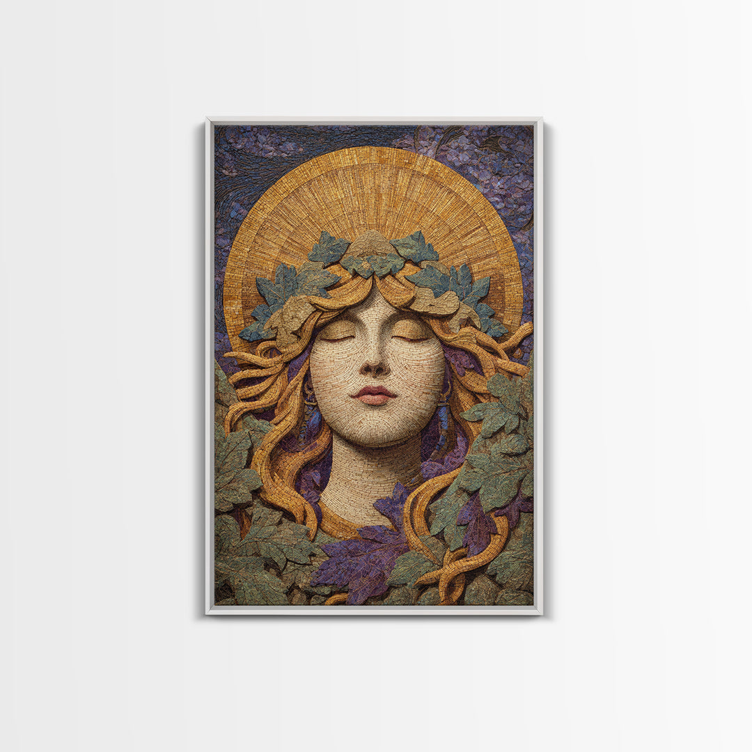 Apollo Sun God Framed Canvas Print, Mythological Art, Wall Art, Living Room Decor, Fine Art, Legend, Artwork, Framed Wall Art, MYT-2x3-38