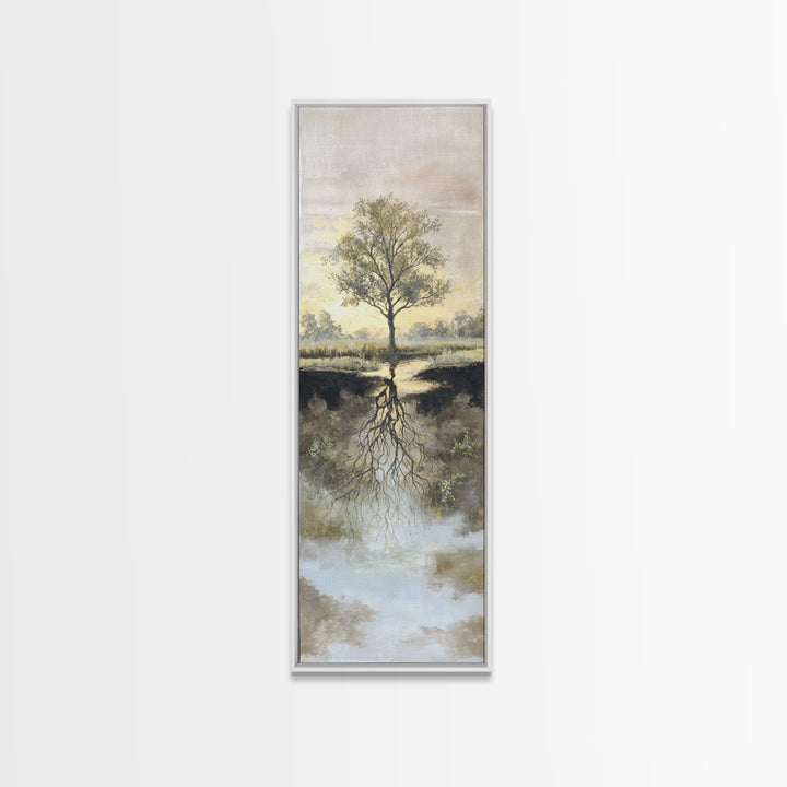 Tree of Life Canvas Print, Nature Art, 3d Wall Art, Living Room Decor, Fine Art, Nature, Nature Wall Art, Landscape Print, NAT-1x3-51