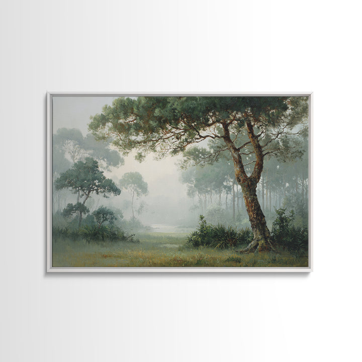 Tree of Life Framed Canvas Print, Nature Art, Poster, Living Room Decor, Watercolor Art, Nature, Abstract Wall Art, 3d Wall Art, NAT-3x2-91