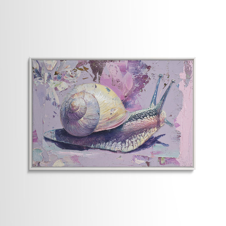 Woodland Animal Parade Framed Canvas Print, Nursery Decor, Woodland Nursery, Fine Art, Nursery, Minimalist Decor, NDE-3x2-78