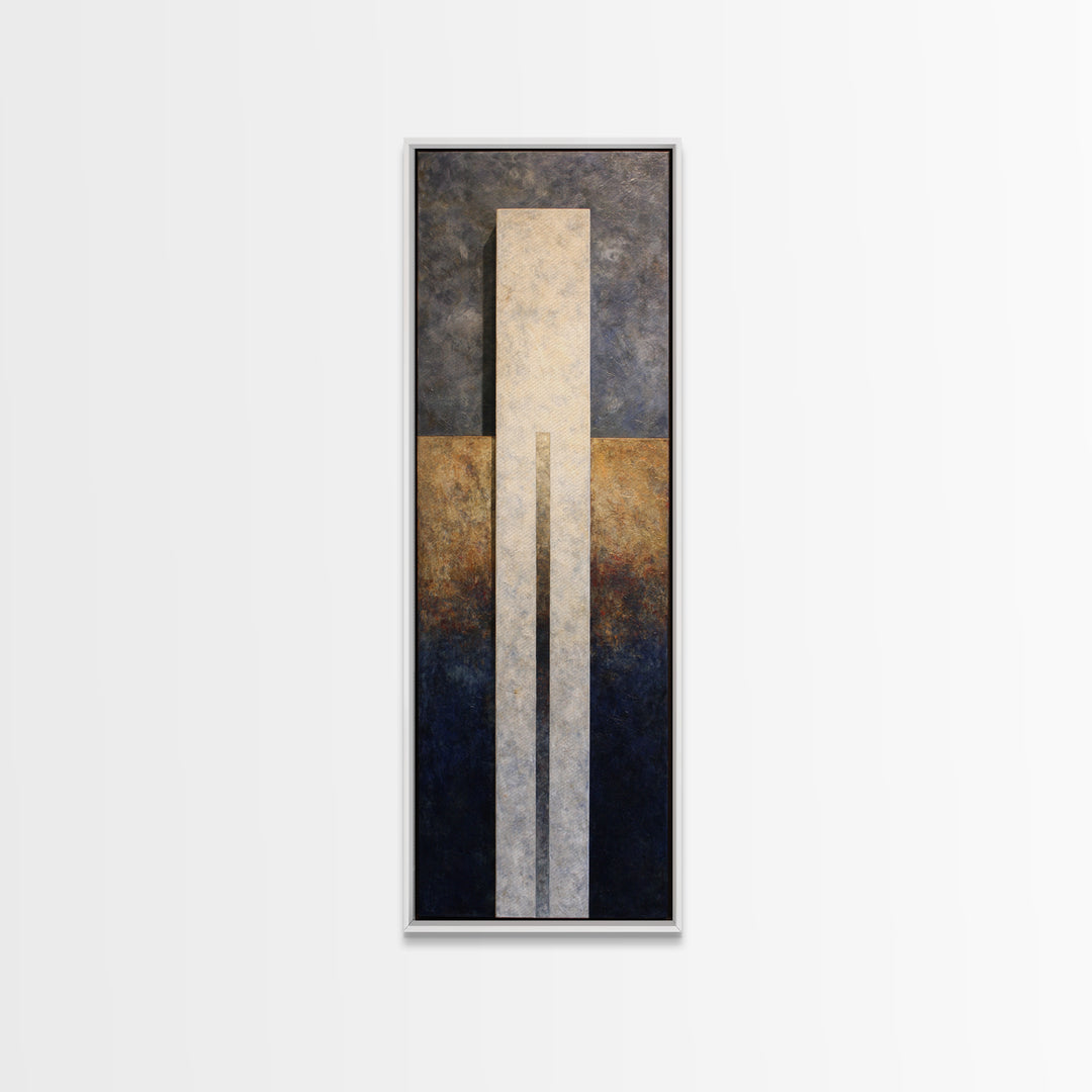 Balanced Stone Composition Canvas Print, Office Art, Boho Decor, Office Decor, Oil Painting, Focus, Digital Art, Pet Portrait, OFF-1x3-12
