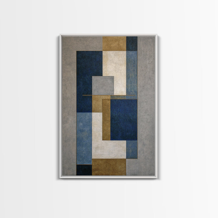 Clean Abstract Geometry Canvas Print, Office Art, Art Deco, Office Decor, Focus, Bedroom Wall Art, Downloadable Prints, OFF-2x3-57