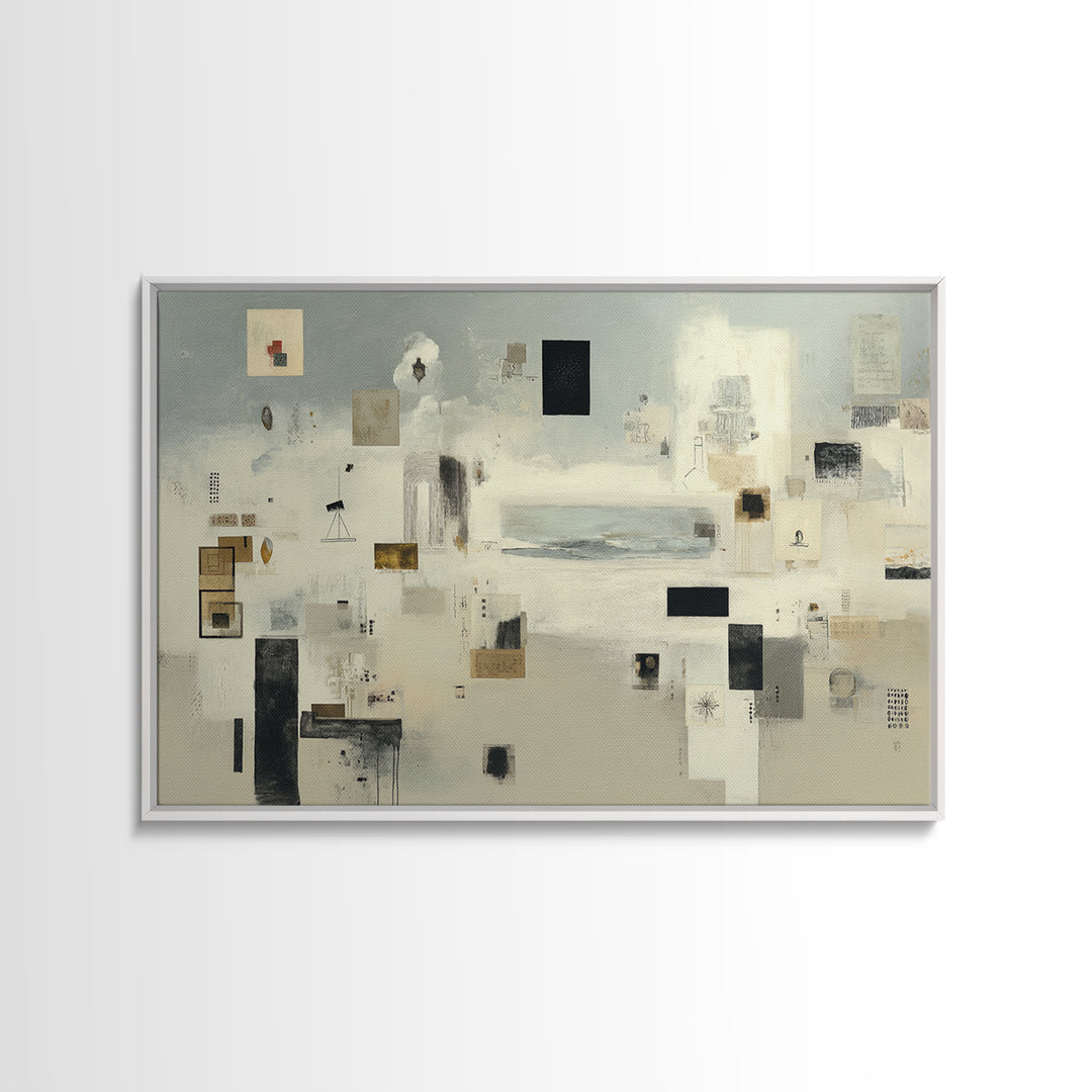 Dignified Neutral Landscape Canvas Print, Office Art, Living Room Decor, Office Decor, Fine Art, Focus, Fine Art Print, OFF-3x2-11