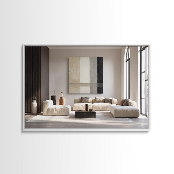 Monochrome Bridge Structure Framed Canvas Print, Office Art, Printable, Office Decor, Fine Art, Focus, Printable Art, OFF-3x2-14