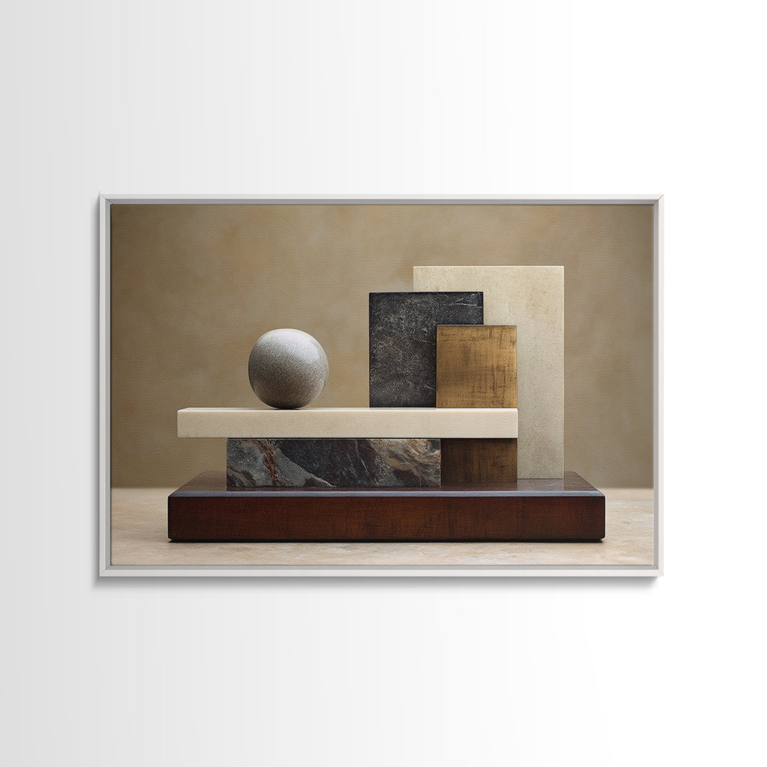 Balanced Stone Composition Canvas Print, Office Art, Wall Prints, Office Decor, Abstract Art, Focus, Cubicle Decor, OFF-3x2-52