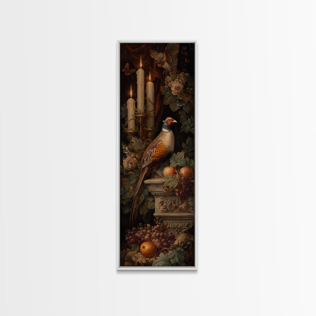 Old Master Bird Study Canvas Print, Renaissanceinspired Art, Religious Home Decor, Living Room Decor, Fine Art, Classic, REN-1x3-35