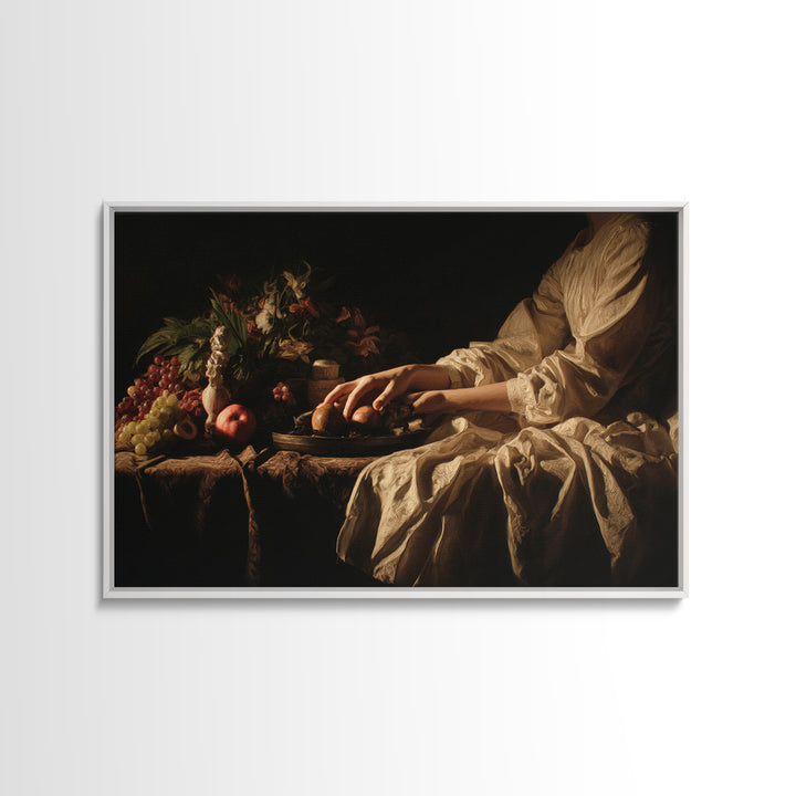 Classical Hands Study Canvas Print, Renaissanceinspired Art, Paintings, Living Room Decor, Fine Art, Classic, Unique Wall Decor, REN-3x2-66