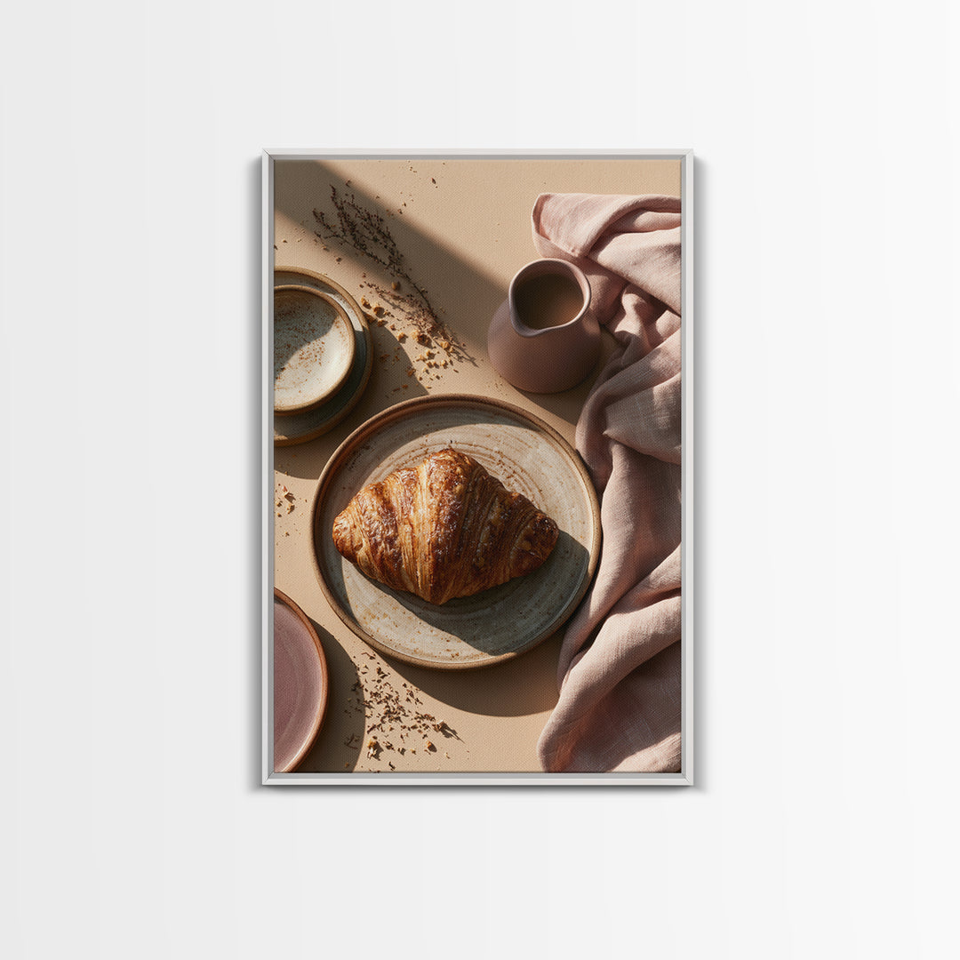 Rooster and Herbs for Farmhouse Restaurant Mood Canvas Print, Restaurant Art, Contemporary Art, Restaurant Decor, Bistro, RES-2x3-4