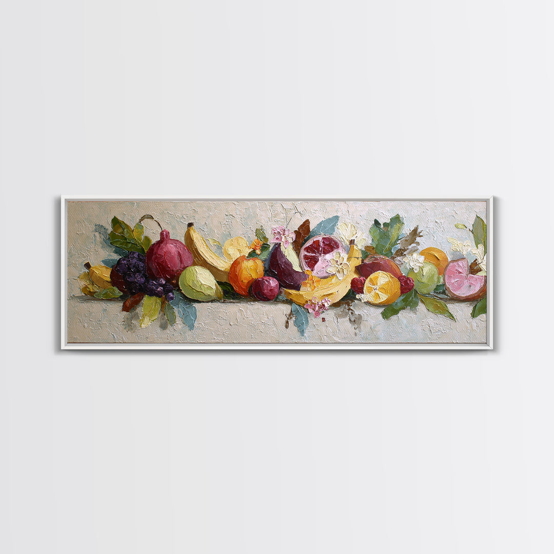 Oyster Platter with Lemons and Champagne Canvas Print, Restaurant Art, Canvas, Restaurant Decor, Bistro, Living Room Decor, RES-3x1-43