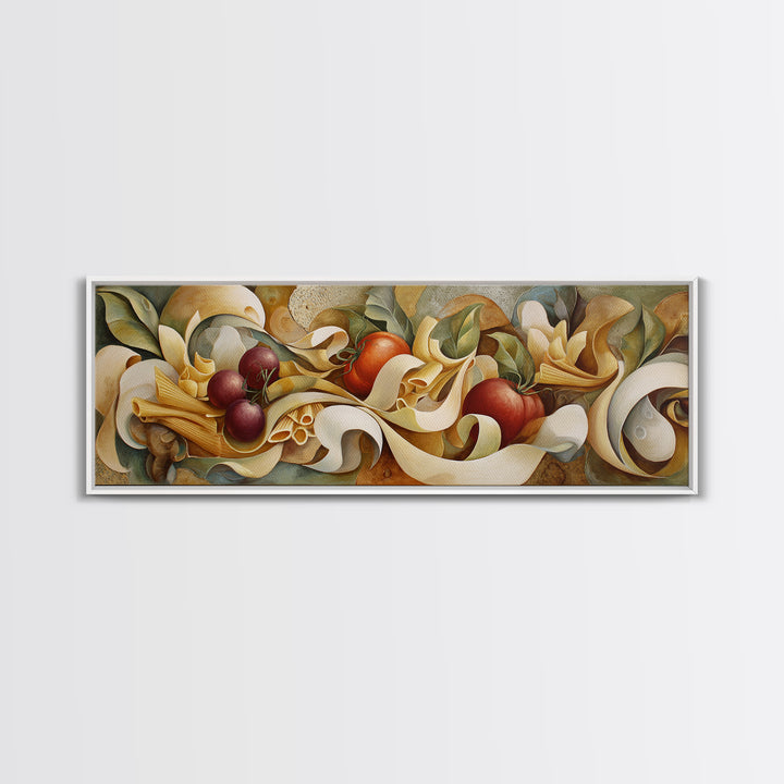 Sushi Fish and Ceramic Plate Composition Framed Canvas Print, Restaurant Art, Gallery Decor, Restaurant Decor, Fine Art, Bistro, RES-3x1-69