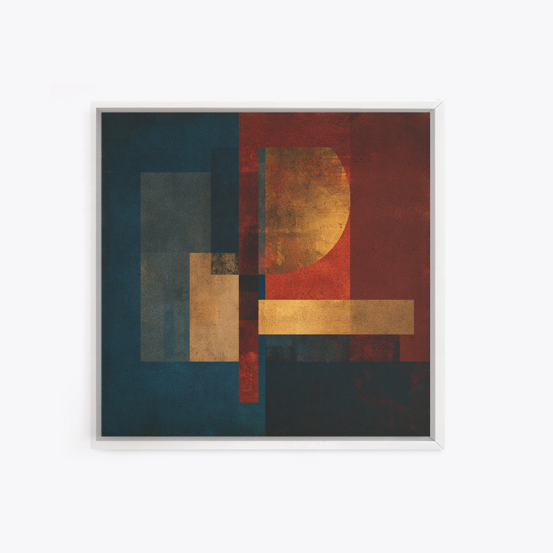 Album Cover Abstract Without Readable Text Canvas Print, Recording Studio Art, Music Art, Studio Decor, Fine Art, Analog, RSA-1x1-22