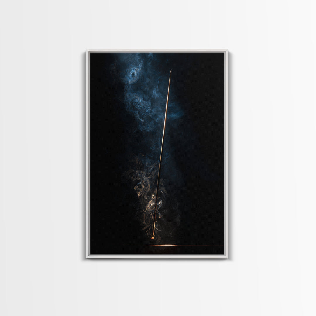 Conductor Baton and Sheet Shapes Without Text Framed Canvas Print, Recording Studio Art, Home Decor, Studio Decor, Analog, RSA-2x3-2