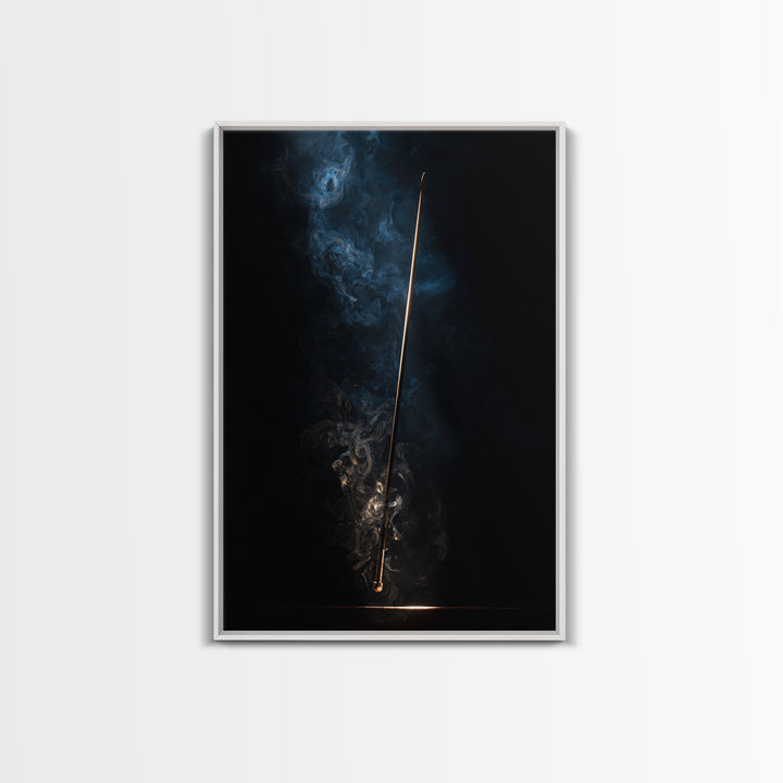 Conductor Baton and Sheet Shapes Without Text Framed Canvas Print, Recording Studio Art, Home Decor, Studio Decor, Analog, RSA-2x3-2