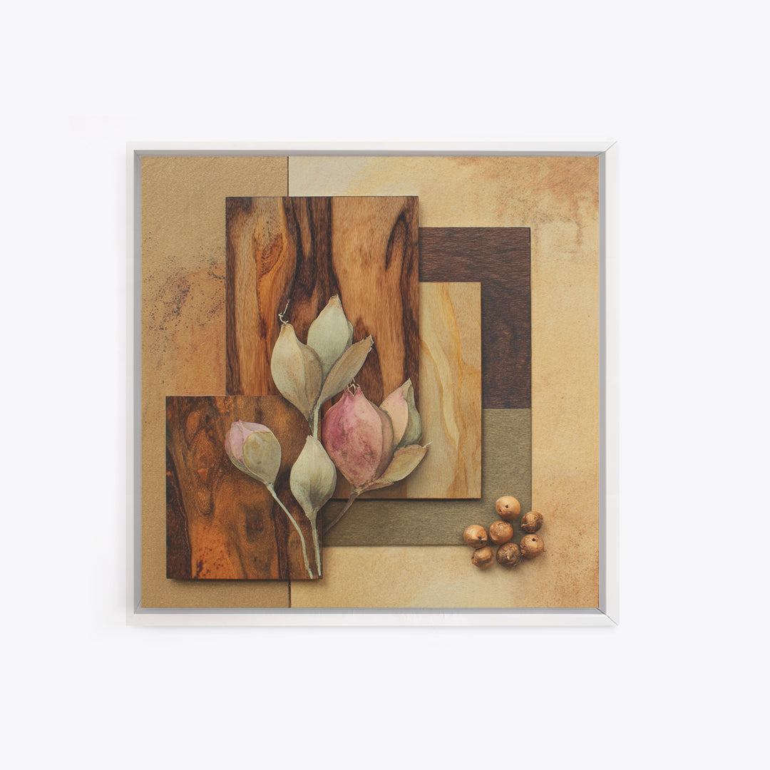 Wood Grain Abstract Framed Canvas Print, Rustic Art, Wood Wall Art, Farmhouse Decor, Abstract Art, Rustic, Eclectic Wall Art, RUS-1x1-56