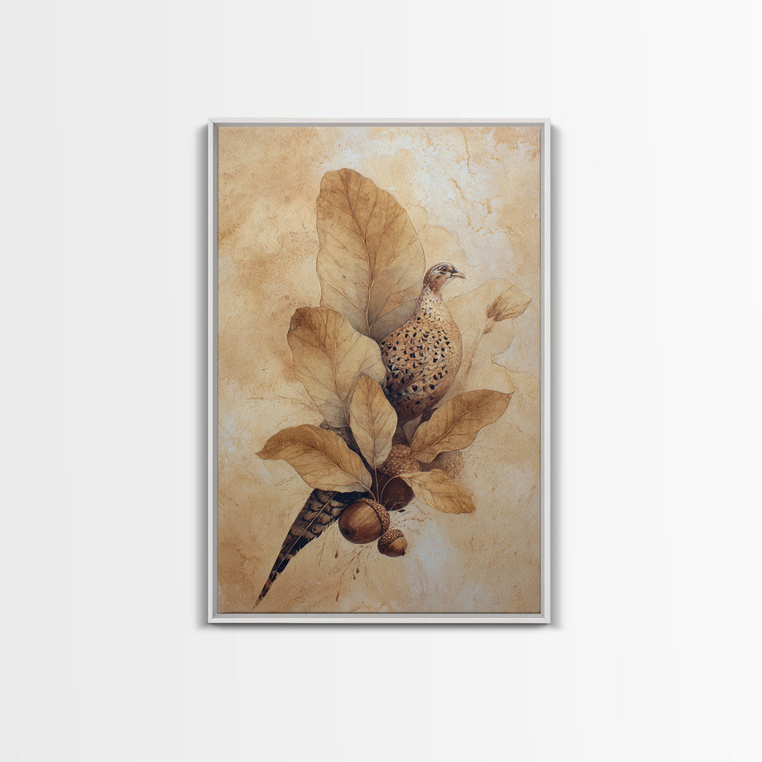 Rusty Horseshoe and Rope Composition Framed Canvas Print, Rustic Art, Contemporary Art, Farmhouse Decor, Oil Painting, Rustic, RUS-2x3-21