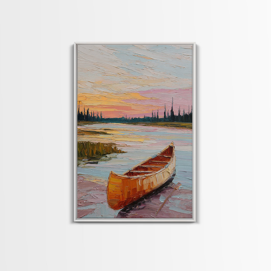 Wood Grain Abstract Framed Canvas Print, Rustic Art, Room Decor, Farmhouse Decor, Abstract Art, Rustic, Oil Painting, RUS-2x3-64