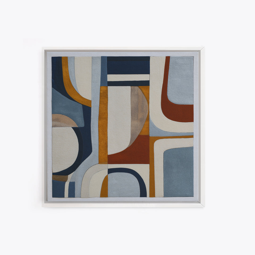 Soft Wool Texture Abstract Canvas Print, Scandinavian Art, Minimalist Decor, Living Room Decor, Abstract Art, Nordic, SCA-1x1-91