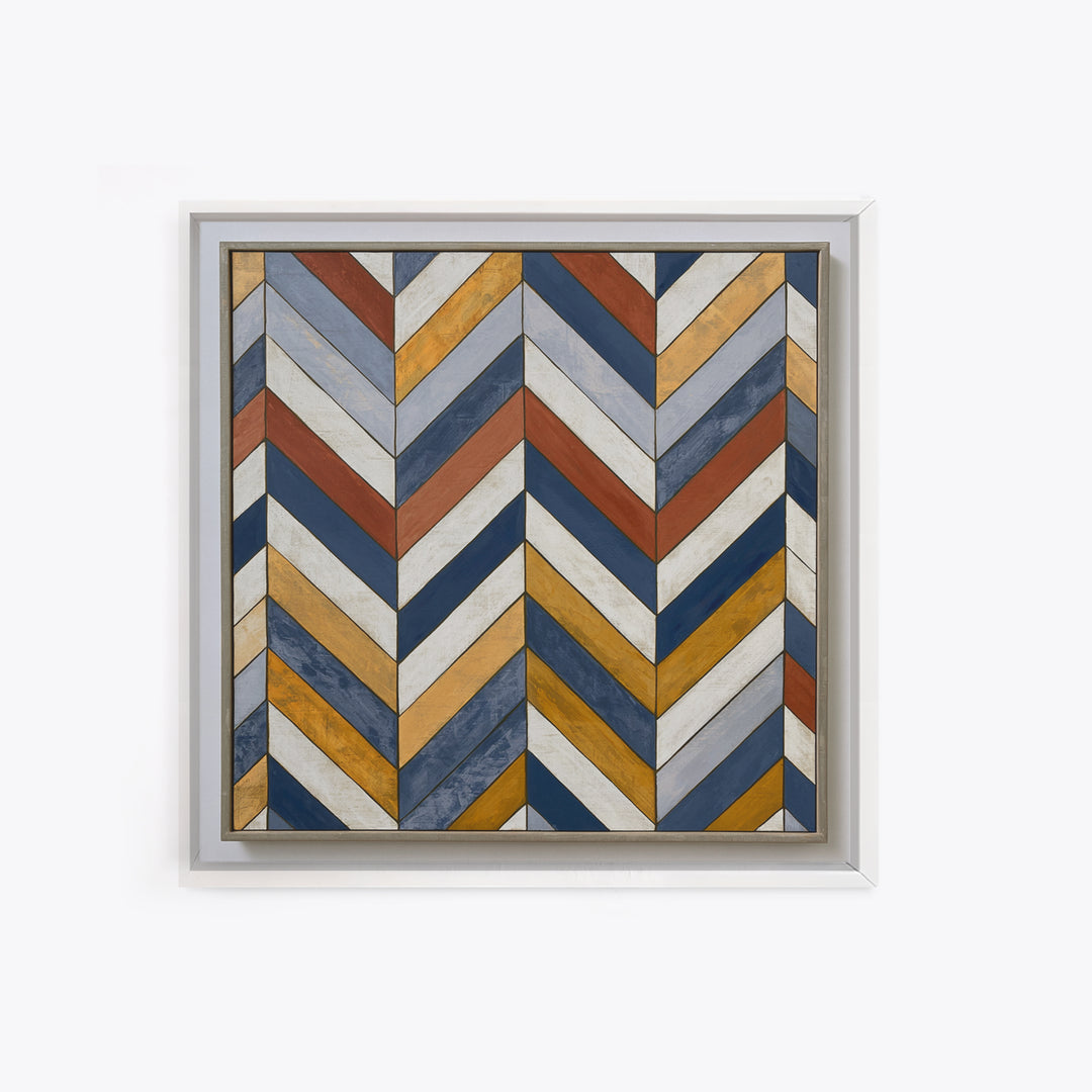 Herringbone Monochrome Pattern Canvas Print, Scandinavian Art, Luxury Decor, Living Room Decor, Fine Art, Nordic, SCA-1x1-94