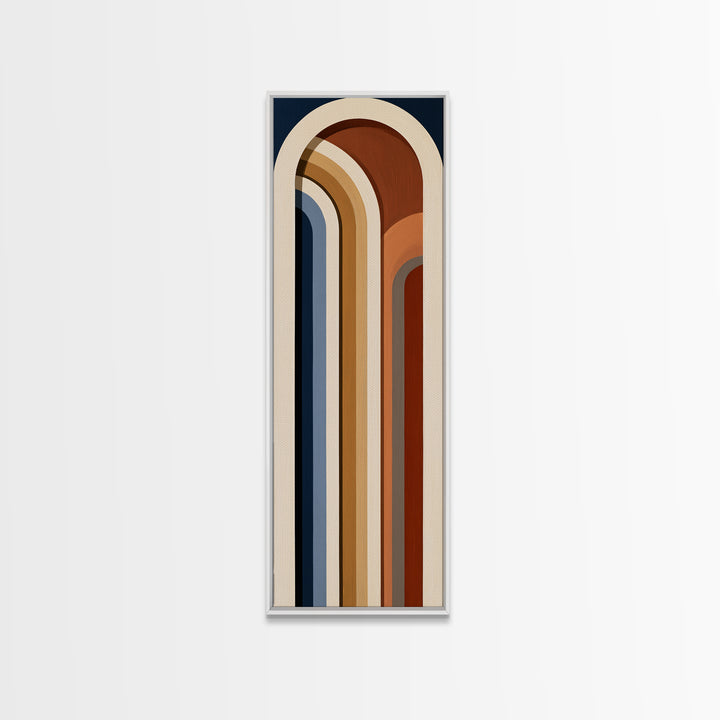 Abstract Arch Shapes Canvas Print, Scandinavian Art, Modern Decor, Living Room Decor, Abstract Art, Nordic, Wall Decor, SCA-1x3-26