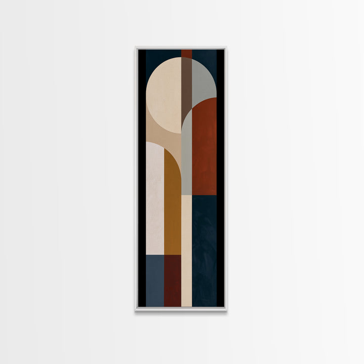 Abstract Arch Shapes Canvas Print, Scandinavian Art, Art, Living Room Decor, Abstract Art, Nordic, Canvas Art, Printable Art, SCA-1x3-98