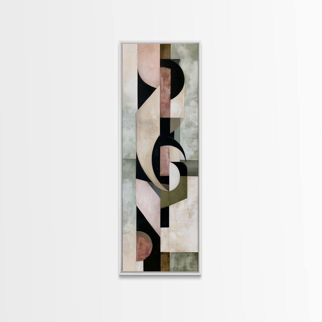 Calm Lake Dock Canvas Print, Scandinavian Art, Printable, Living Room Decor, Fine Art, Nordic, Abstract Wall Art, Boho Wall Art, SCA-1x3-99