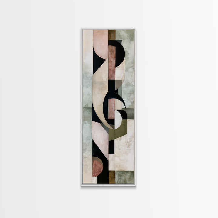 Calm Lake Dock Canvas Print, Scandinavian Art, Printable, Living Room Decor, Fine Art, Nordic, Abstract Wall Art, Boho Wall Art, SCA-1x3-99