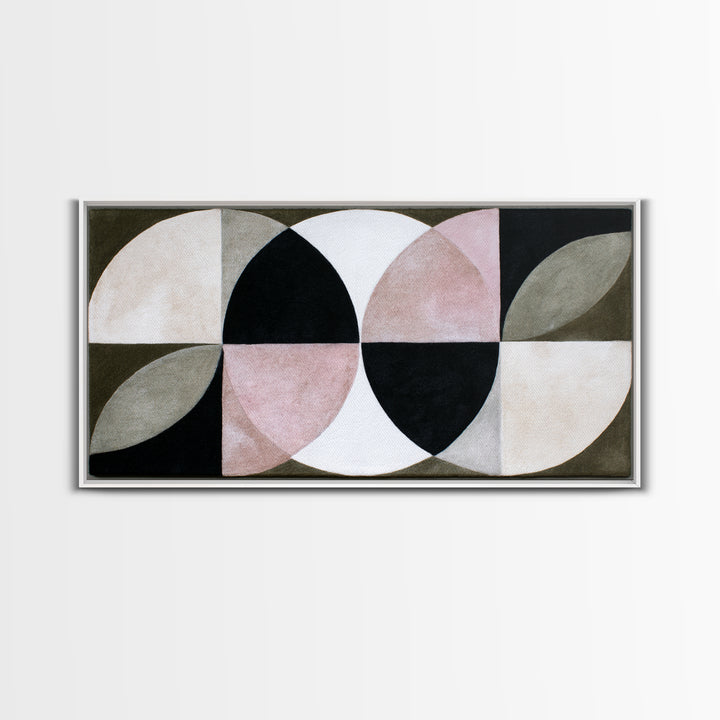 Soft Wool Texture Abstract Canvas Print, Scandinavian Art, Original Painting, Living Room Decor, Nordic, Modern Wall Art, SCA-2x1-39