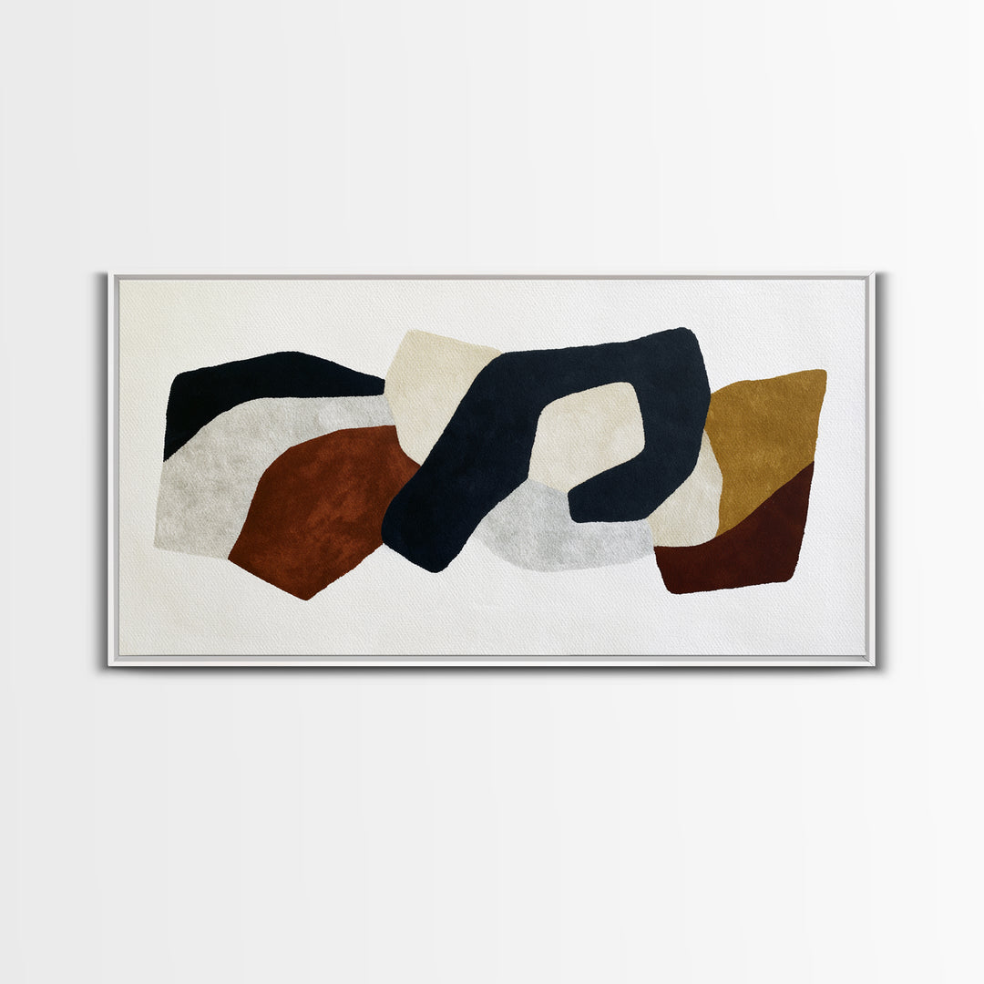 Soft Wool Texture Abstract Canvas Print, Scandinavian Art, Wall Art Print, Living Room Decor, Abstract Art, Nordic, SCA-2x1-63