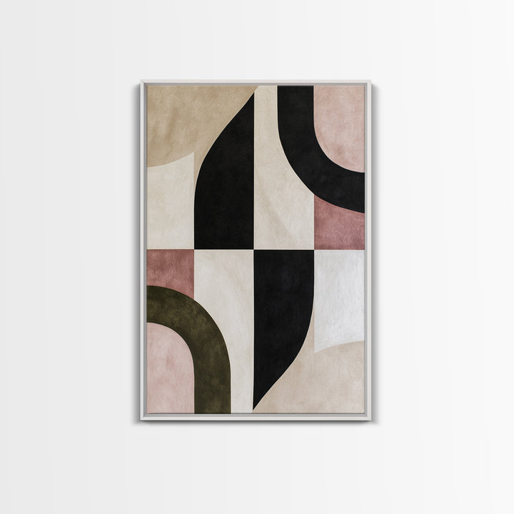 Soft Wool Texture Abstract Canvas Print, Scandinavian Art, Living Room Decor, Abstract Art, Nordic, Living Room Wall Art, SCA-2x3-27
