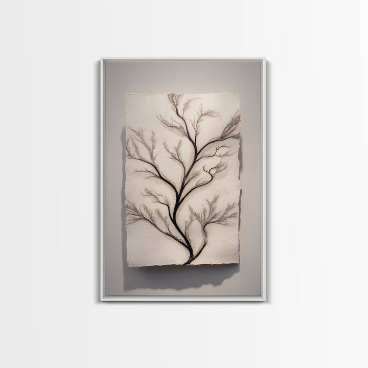 Abstract Arch Shapes Framed Canvas Print, Scandinavian Art, Abstract Wall Art, Living Room Decor, Abstract Art, Nordic, SCA-2x3-94