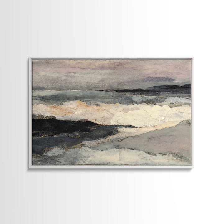 Abstract Arch Shapes Framed Canvas Print, Scandinavian Art, Gallery Decor, Living Room Decor, Abstract Art, Nordic, Home Decor, SCA-3x2-90