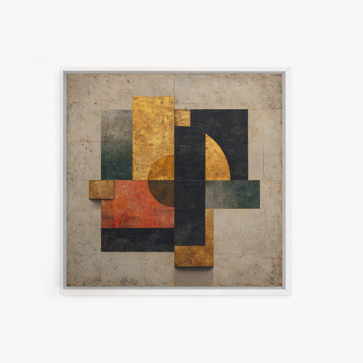 Geometric Tree of Life Canvas Print, Sacred Geometry Art, Wall Art Print, Living Room Decor, Abstract Art, Geometry, SGA-1x1-15
