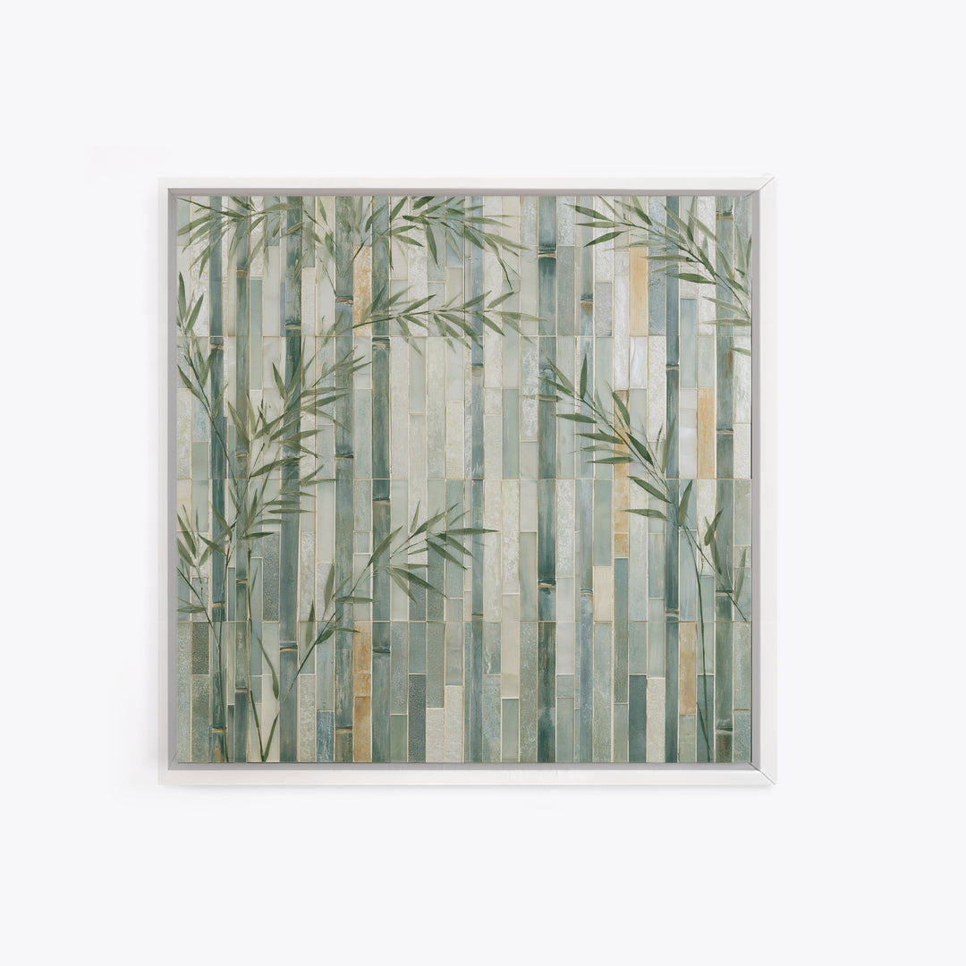 Misty Bamboo Forest Canvas Print, Spa Art, Fine Art Print, Spa Decor, Fine Art, Serenity, Wall Decor, Printable Wall Art, SPA-1x1-5