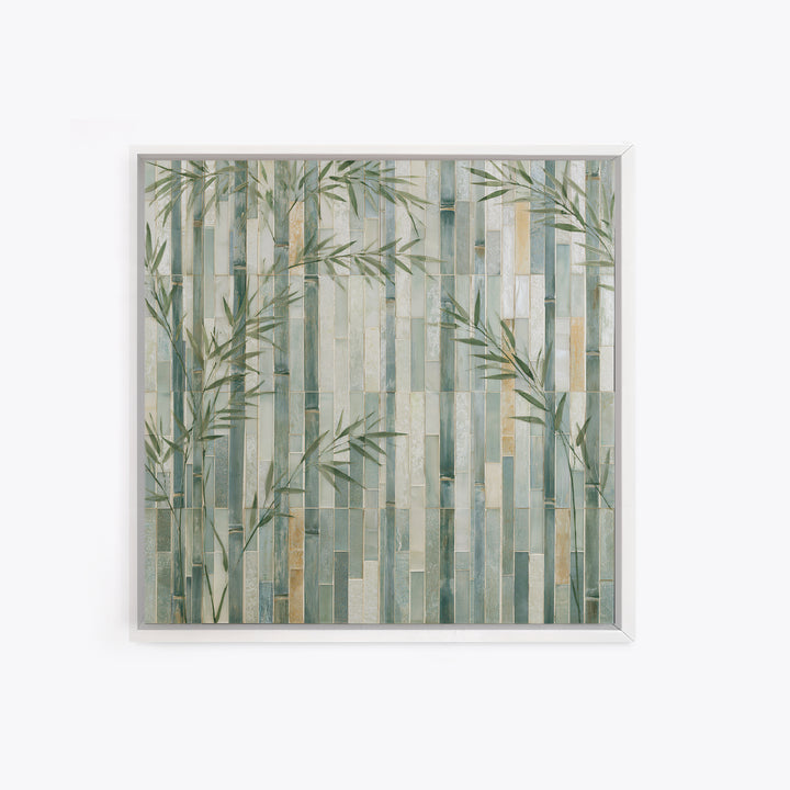 Misty Bamboo Forest Canvas Print, Spa Art, Fine Art Print, Spa Decor, Fine Art, Serenity, Wall Decor, Printable Wall Art, SPA-1x1-5