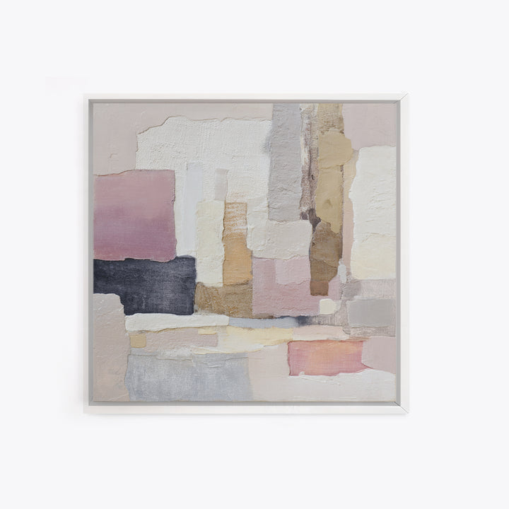 White Towels and Eucalyptus Without Room Context Framed Canvas Print, Spa Art, Dog Canvas, Spa Decor, Abstract Art, Serenity, SPA-1x1-72