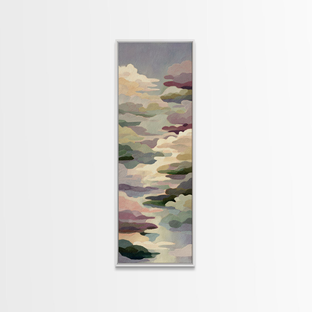 Lavender Bundle with Soft Shadow Canvas Print, Spa Art, Animal Art, Spa Decor, Fine Art, Serenity, Gallery Decor, Neutral Decor, SPA-1x3-43