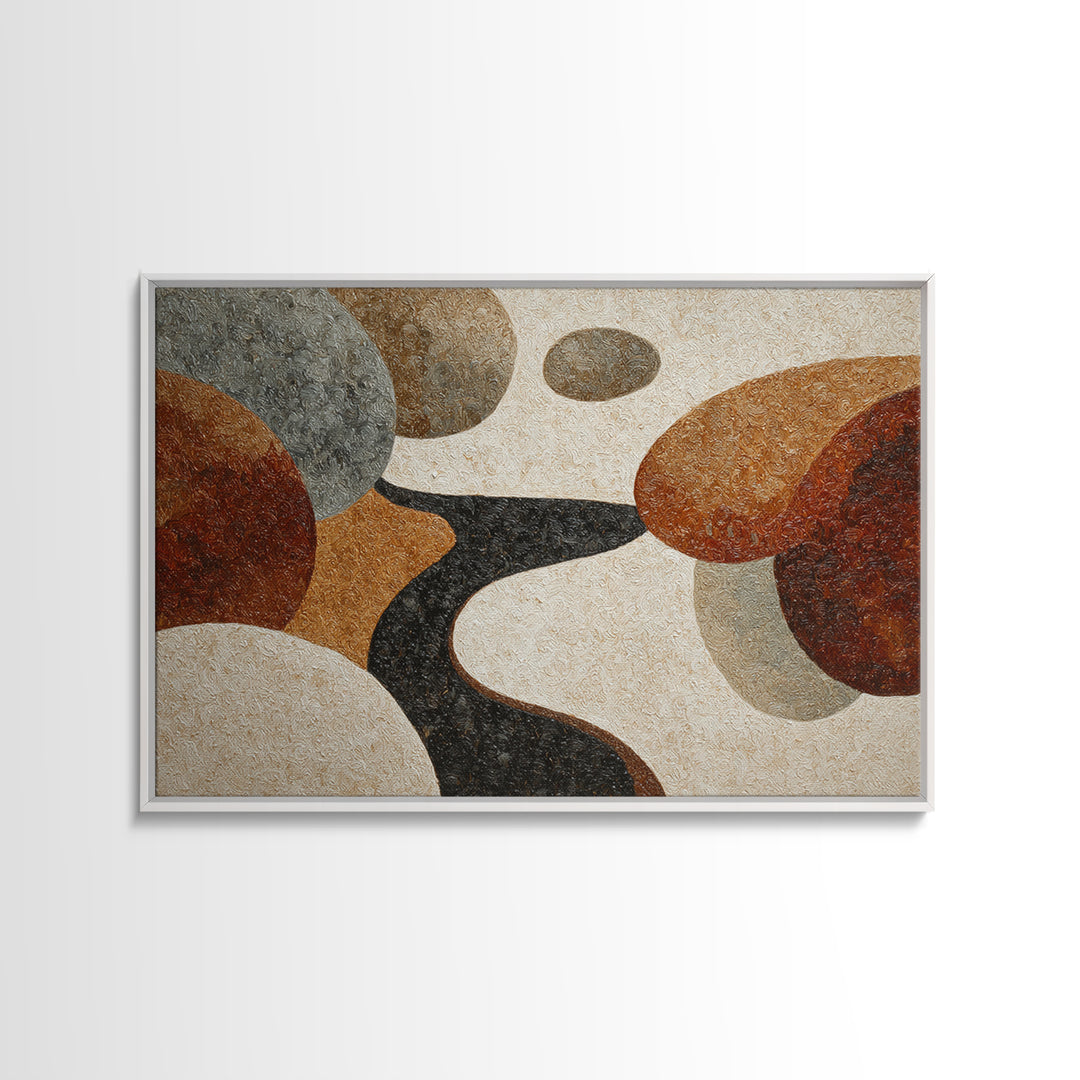 White Towels and Eucalyptus Without Room Context Framed Canvas Print, Spa Art, Wall Art, Spa Decor, Oil Painting, Serenity, SPA-3x2-100