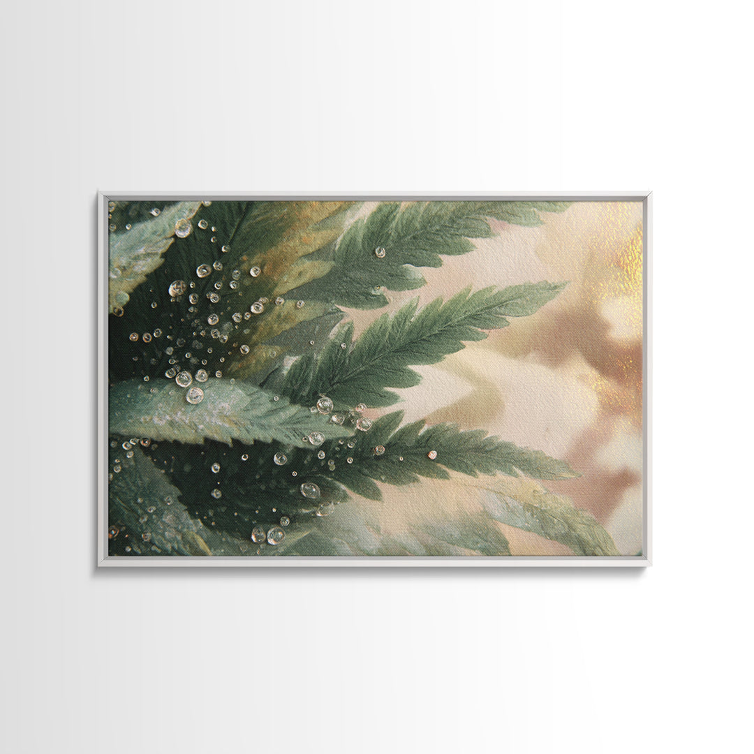 Moonlit Lake Reflection Framed Canvas Print, Spa Art, Gallery Decor, Spa Decor, Fine Art, Serenity, Wall Art, Home Decor, SPA-3x2-27
