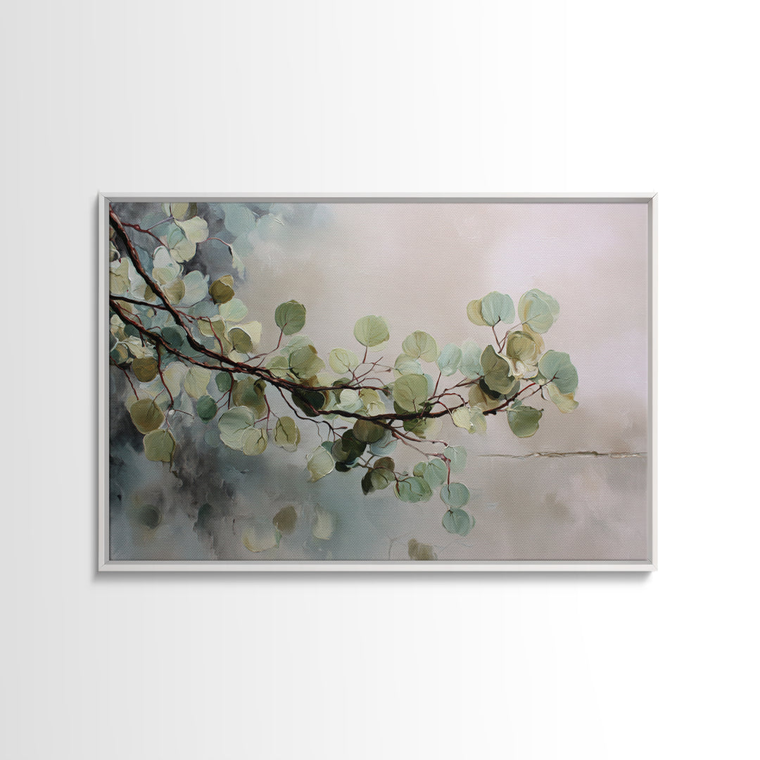 Sage and Ivory Geometric Calm Composition Canvas Print, Spa Art, Neutral Decor, Spa Decor, Fine Art, Serenity, Home Decor, SPA-3x2-73
