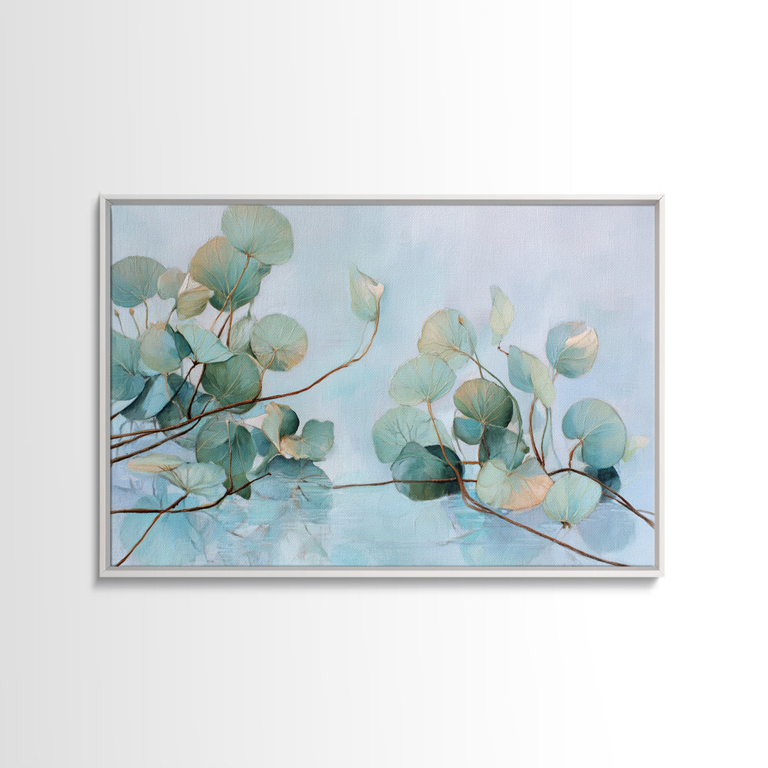 Pebble Texture Abstract Framed Canvas Print, Spa Art, Abstract Print, Spa Decor, Abstract Art, Serenity, Esthetician Decor, SPA-3x2-91