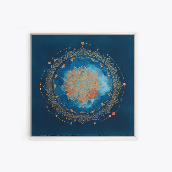 Ancient Temple Silhouette Canvas Print, Spiritual Art, Home Decor, Living Room Decor, Spirit, Wallart, Framed Wall Art, SPI-1x1-91