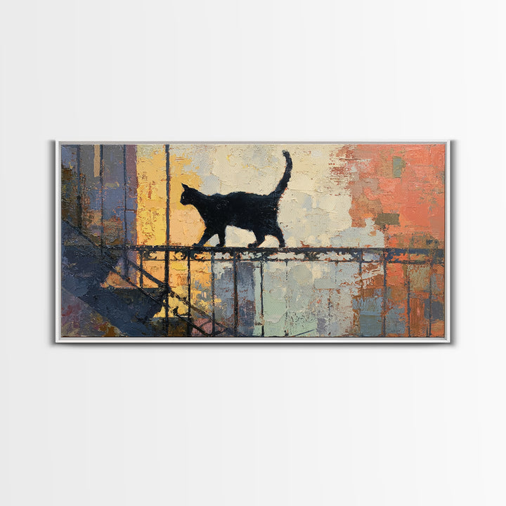 Brick Wall Texture Framed Canvas Print, Street Art, Large Wall Art, Living Room Decor, Abstract Art, Urban, Canvas Painting, STR-2x1-72