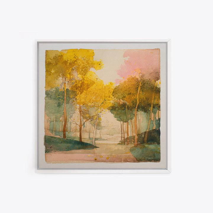 Elegant Nude Figure Study Framed Canvas Print, Traditional Art, Indian Art, Living Room Decor, Fine Art, Classic, TRA-1x1-46