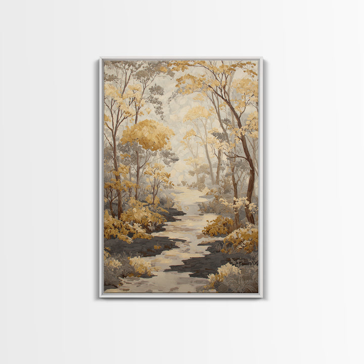 Classic Oil Painted Landscape Canvas Print, Traditional Art, Furry Art, Living Room Decor, Fine Art, Classic, Fine Art Print, TRA-2x3-57
