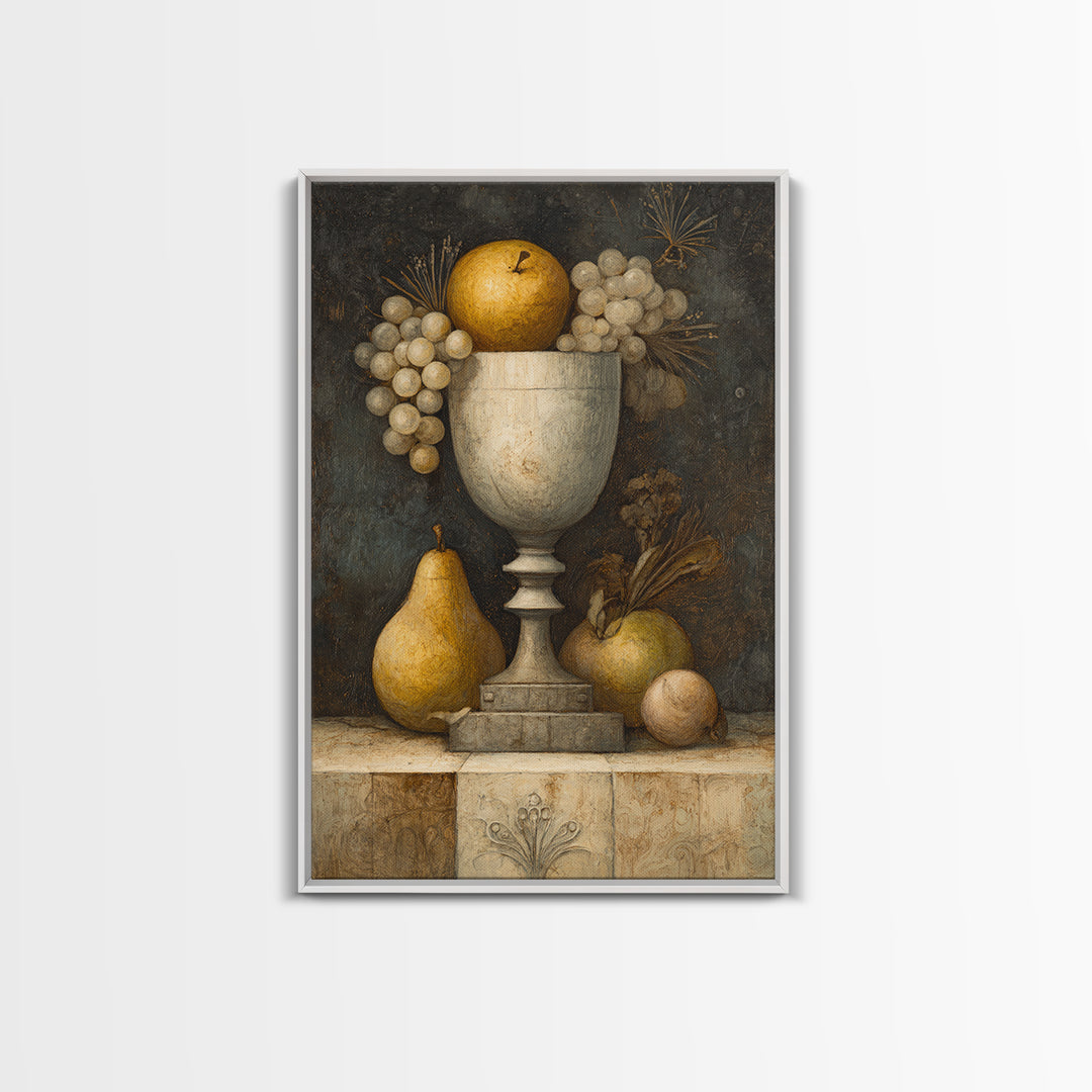 Elegant Nude Figure Study Framed Canvas Print, Traditional Art, Art Commission, Living Room Decor, Oil Painting, Classic, TRA-2x3-78