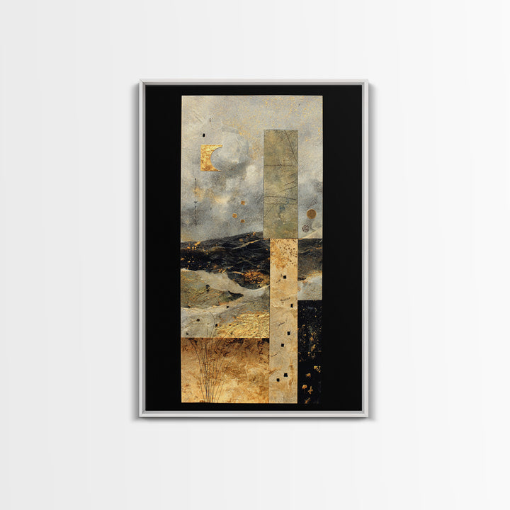 Taxi Cab Motion Blur Canvas Print, Urban Art, Gay Art, Living Room Decor, Abstract Art, Urban, Minimalist Decor, URB-2x3-11
