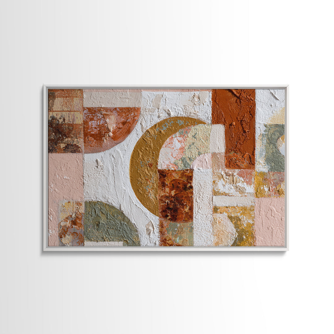Old Theater Marquee Shapes Without Text Canvas Print, Urban Art, Digital Print, Living Room Decor, Abstract Art, Urban, URB-3x2-1