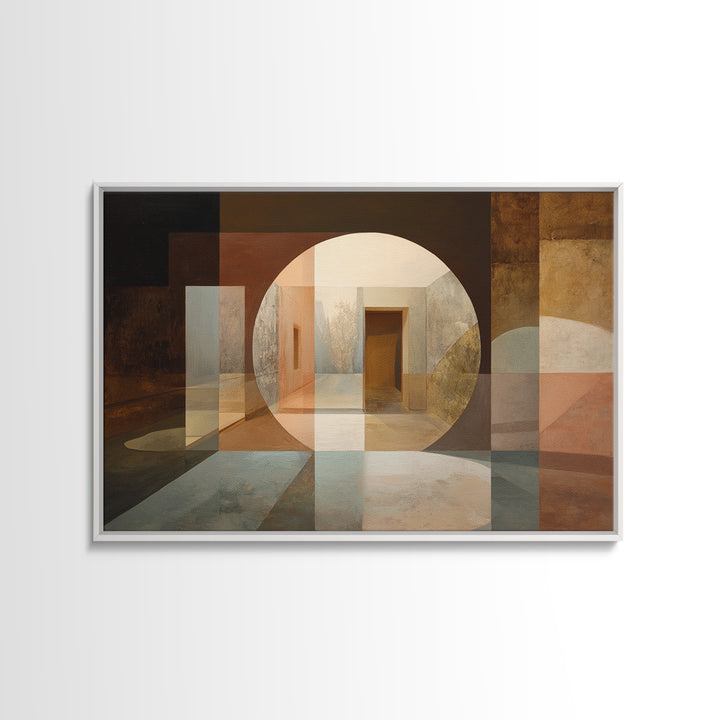 Open Manhole Steam Framed Canvas Print, Urban Art, Digital Download Art, Living Room Decor, Fine Art, Urban, Boho Decor, URB-3x2-45
