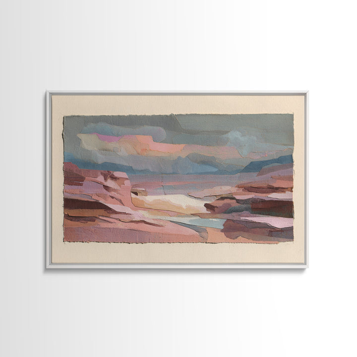 Moody Forest Landscape Canvas Print, Wall Art, Wall Hanging, Living Room Decor, Fine Art, Gallery Decor, Neutral Decor, WAL-3x2-62