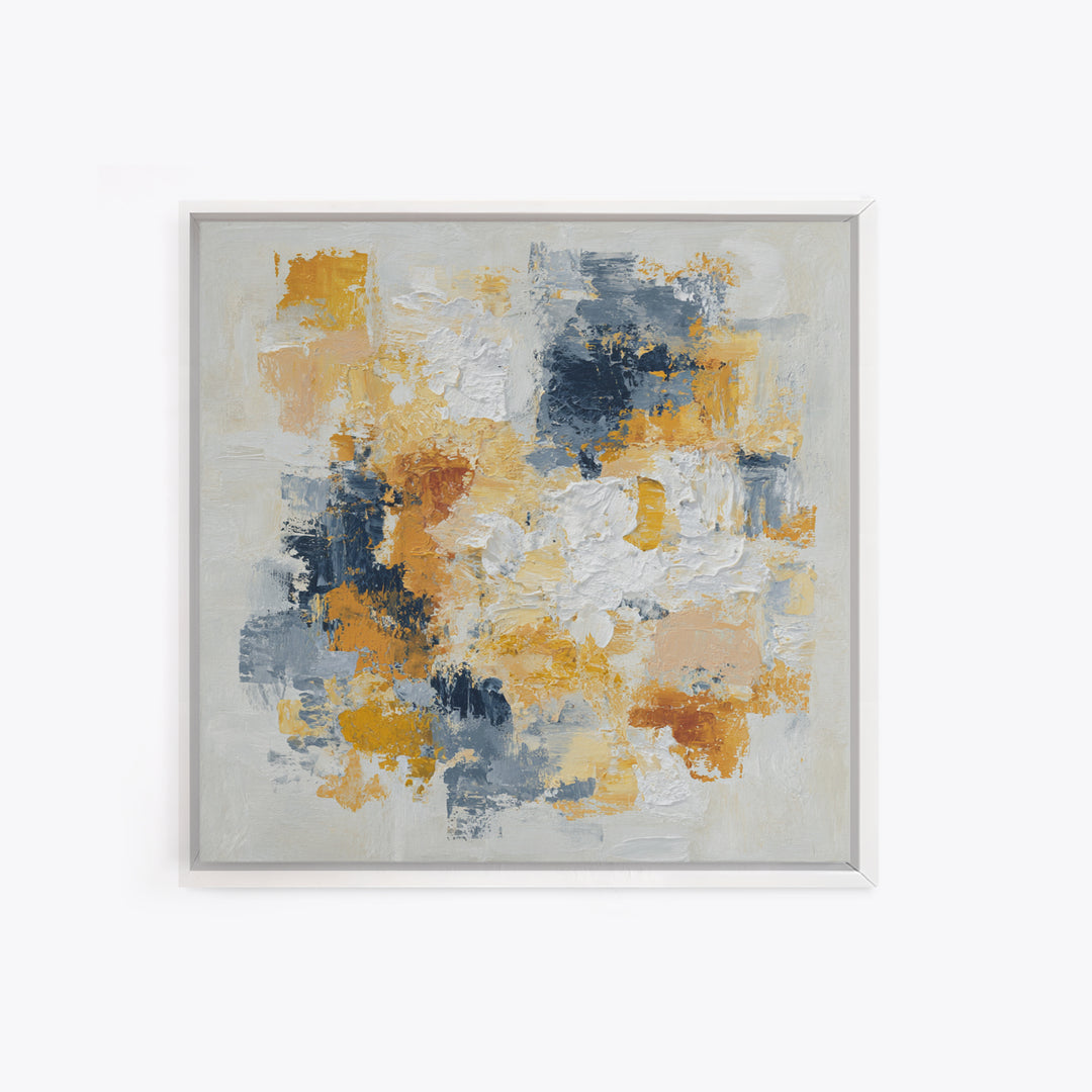Bridal Veil Texture Abstract Framed Canvas Print, Wedding Art, Framed Art, Living Room Decor, Romance, Bride and Groom, WED-1x1-7